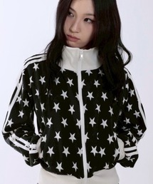 【runningHIGH】STAR JACQUARD ZIP UP JACKET / 【ランニングハイ】スタージャガードジップアップジャケット