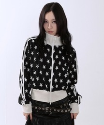 runningHIGH（ランニングハイ）の「【runningHIGH】STAR JACQUARD ZIP UP JACKET / 【ランニングハイ】スタージャガードジップアップジャケット（ジャージ）」