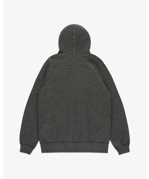 FRONT 11201(フロントワンワントゥーオーワン)の「Black Full Zip Hoodie/ Made in Japan(パーカー・メンズ・ブラック・M/S)」の2枚目の写真