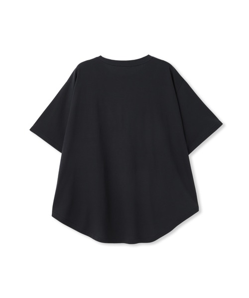 Droite lautreamont(ドロワットロートレアモン)の「チュール重ねフォトTシャツ(Tシャツ/カットソー・レディース・ブラック/ホワイト・M)」の17枚目の写真