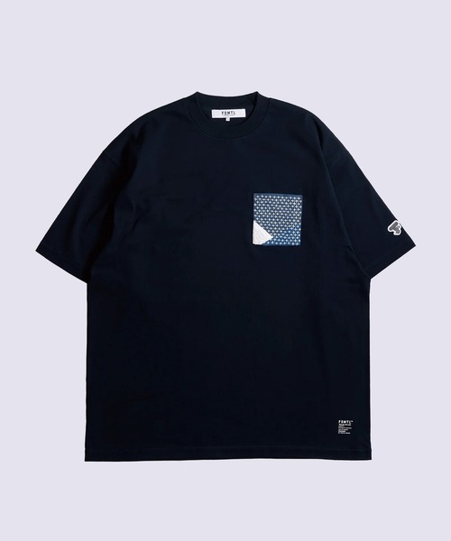 FDMTL(ファンダメンタル)の「【FDMTL】ORIGAMI TEE(Tシャツ/カットソー・メンズ・ホワイト/ネイビー・2/3/4/5)」の2枚目の写真