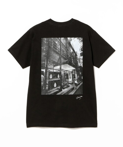 TOKYO CULTUART by BEAMS(トウキョウカルチャートバイビームス)の「森山大道 / BEAMS(外観) T-Shirt(Tシャツ/カットソー・レディース・ホワイト/ブラック・SMALL/LARGE/X-LARGE/MEDIUM)」の5枚目の写真