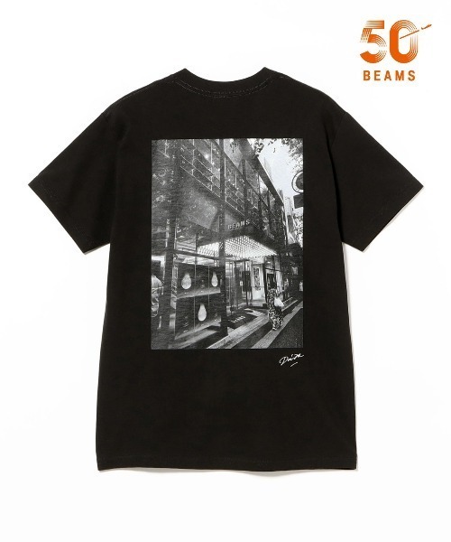 TOKYO CULTUART by BEAMS(トウキョウカルチャートバイビームス)の「森山大道 / BEAMS(外観) T-Shirt(Tシャツ/カットソー・レディース・ホワイト/ブラック・SMALL/LARGE/X-LARGE/MEDIUM)」の2枚目の写真