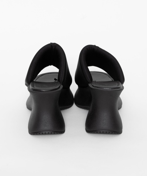 WEGO(ウィゴー)の「WEGO/【26年春夏新作】パテッド厚底サンダル(サンダル・レディース・ブラック・SMALL/LARGE/MEDIUM)」の13枚目の写真