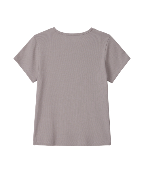 BITTER CELLS(ビターセルズ)の「エッセンシャルリブハーフT-トップス(Tシャツ/カットソー・レディース・その他・FREE)」の5枚目の写真