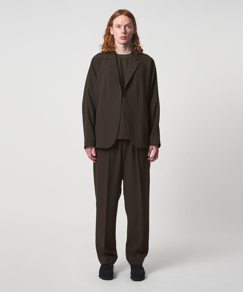 UNITED ARROWS & SONS by DAISUKE OBANA(ユナイテッドアローズアンドサンズバイダイスケオバナ)の「<D.O UNITED ARROWS BY DAISUKE OBANA>Ⅰ COL D/SL JACKET 26AW/ジャケット(テーラードジャケット・メンズ・ダークブラウン/ネイビー/ダークグレー・XL/L/M/S)」の9枚目の写真