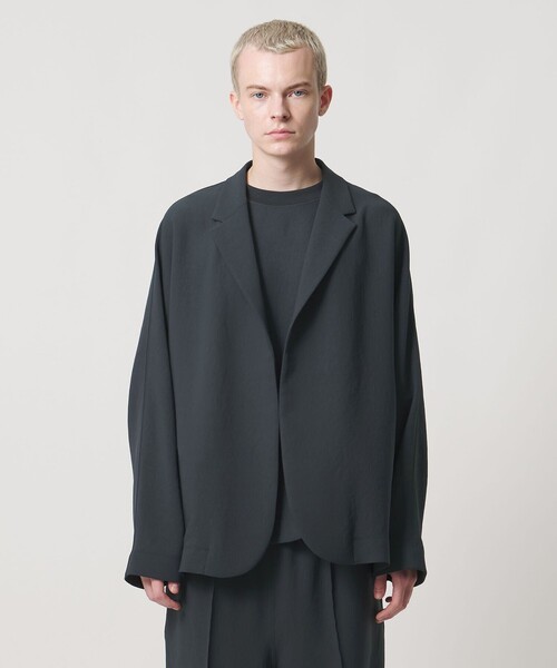 UNITED ARROWS & SONS by DAISUKE OBANA(ユナイテッドアローズアンドサンズバイダイスケオバナ)の「<D.O UNITED ARROWS BY DAISUKE OBANA>Ⅰ COL D/SL JACKET 26AW/ジャケット(テーラードジャケット・メンズ・ダークブラウン/ネイビー/ダークグレー・XL/L/M/S)」の10枚目の写真