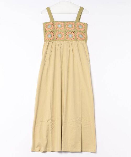 BILLABONG(ビラボン)の「BILLABONG ウィメンズ CROCHET DRESS ワンピース 【2026年春夏モデル】(ワンピース・レディース・ブラウン/ベージュ系その他/アイボリー・MEDIUM)」の1枚目の写真