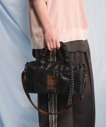 THEATRE PRODUCTS（シアタープロダクツ）の「《UNISEX》【THEATRE PRODUCTS】Collaboration Multiway Vegan Leather Baguette Bag/シアタープロダクツコラボレーションマルチウェイヴィーガンレザーバゲットバッグ【MAISON SPECIAL/メゾンスペシャル】（ショルダーバッグ）」