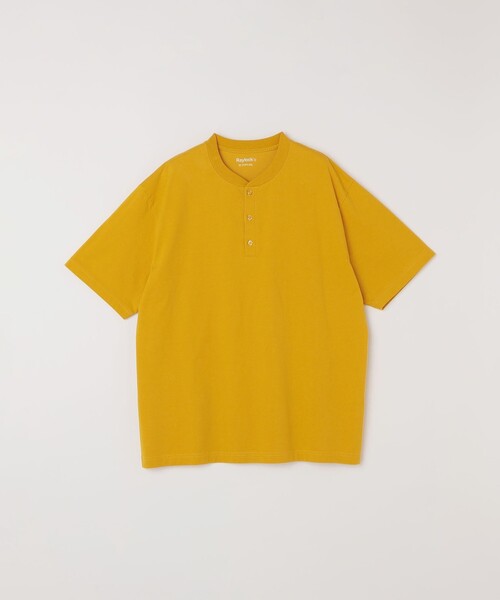 SHIPS any(シップス エニィ)の「SHIPS any:〈接触冷感/吸水速乾/UVカット/遮熱〉Raylock ヘンリーネック Tシャツ◇(Tシャツ/カットソー・メンズ・チャコールグレー/グリーン/レッド/ネイビー/マスタード・MEDIUM/LARGE)」の22枚目の写真