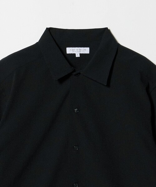 A DAY IN THE LIFE UNITED ARROWS(アデイインザライフユナイテッドアローズ)の「Dot Air® ドライ リラックス レギュラーカラー シャツ<A DAY IN THE LIFE>(シャツ/ブラウス・メンズ・ブラック/ネイビー/ベージュ・L/M)」の10枚目の写真