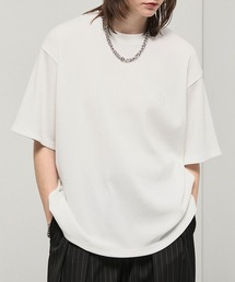 Alfred Alex（アルフレッドアレックス）の「【Alfred Alex】Refined Rib Regular Fit Tee   テレコリブ レギュラーフィットTシャツ（Tシャツ/カットソー）」
