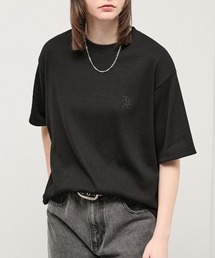 Alfred Alex（アルフレッドアレックス）の「【Alfred Alex】Refined Rib Regular Fit Tee   テレコリブ レギュラーフィットTシャツ（Tシャツ/カットソー）」