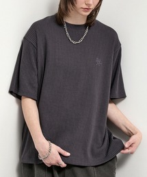 Alfred Alex（アルフレッドアレックス）の「【Alfred Alex】Refined Rib Regular Fit Tee   テレコリブ レギュラーフィットTシャツ（Tシャツ/カットソー）」