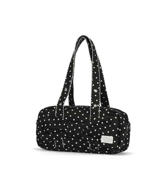 VANWALK（バンウォーク）の「Shirring Ribbon tote Bag [Black]（ショルダーバッグ・レディース・ブラック・FREE）」の4枚目の写真