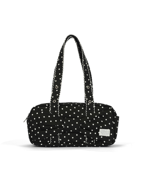 VANWALK（バンウォーク）の「Shirring Ribbon tote Bag [Black]（ショルダーバッグ・レディース・ブラック・FREE）」の5枚目の写真