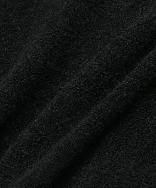 NOIRER（ノイア）の「ブークルVネックオーバーサイズスウェット（ブラック）（ニット/セーター・メンズ・その他・48/50）」の2枚目の写真