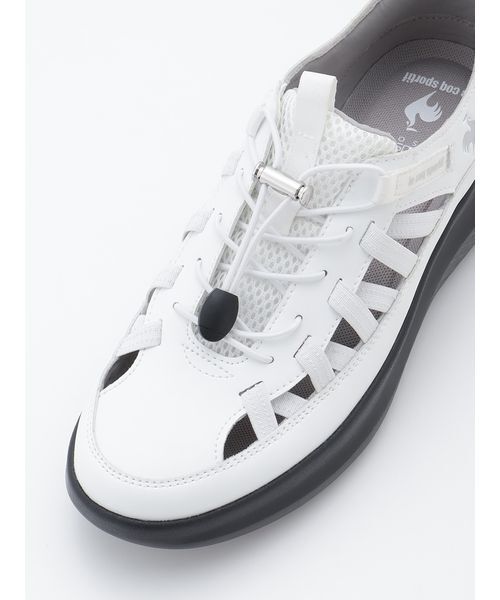 emmi（エミ）の「【le coq sportif】LCS MARNE SS SI（スニーカー・レディース・ホワイト・25/24.5）」の2枚目の写真