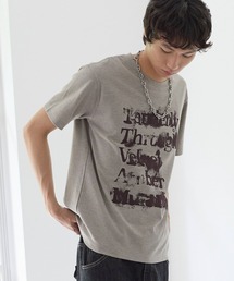 《UNISEX》スプレーロゴT