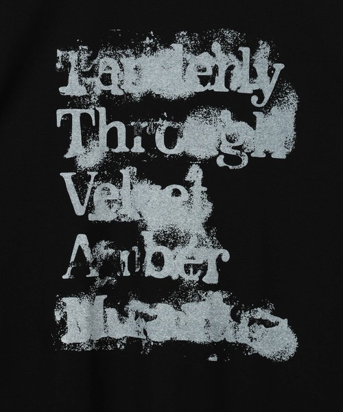 PBLIM（ページボーイリム）の「《UNISEX》スプレーロゴT（Tシャツ/カットソー・レディース・ブラック/ベージュ・FREE）」の5枚目の写真