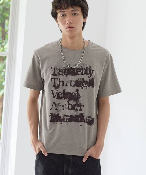 PBLIM(ページボーイリム)の「《UNISEX》スプレーロゴT(Tシャツ/カットソー・レディース・ブラック/ベージュ・FREE)」の19枚目の写真