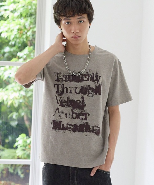 PBLIM(ページボーイリム)の「《UNISEX》スプレーロゴT(Tシャツ/カットソー・レディース・ブラック/ベージュ・FREE)」の20枚目の写真