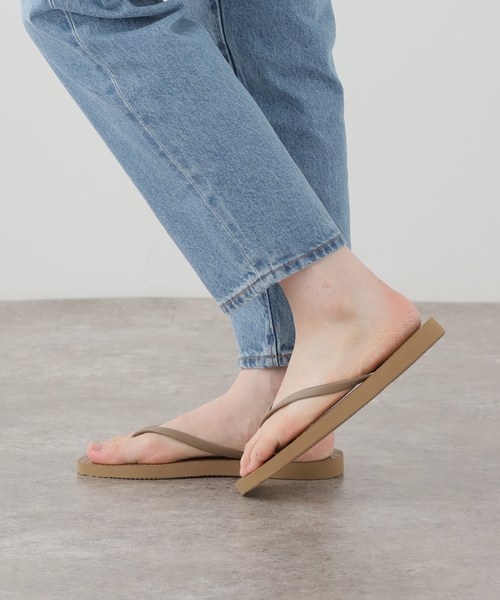 Spick & Span(スピックアンドスパン)の「SLEEPERS / スリーパー Platform Transparent(サンダル・レディース・ベージュ/ブラック・23cm/25cm/24cm)」の12枚目の写真