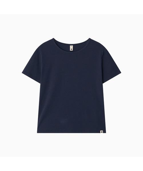 OHESHIO(オヘシオ)の「BASIC STANDARD T-SHIRT, NAVY(Tシャツ/カットソー・レディース・その他・FREE)」の1枚目の写真
