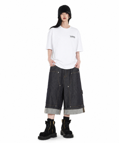 IDWS(アイドンワナセル)の「Core Basic T-Shirt White(Tシャツ/カットソー・レディース・その他・0/1/2)」の12枚目の写真