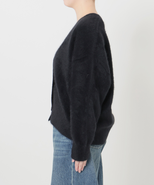 IENA LA BOUCLE（イエナラブークル）の「IENA LA BOUCLE フォックス カシミヤ Vカーディガン（カーディガン/ボレロ・レディース・バーガンディー/イエロー/グレー/ホワイト/ブラック・FREE）」の12枚目の写真