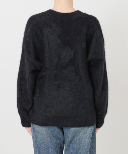 IENA LA BOUCLE（イエナラブークル）の「IENA LA BOUCLE フォックス カシミヤ Vカーディガン（カーディガン/ボレロ・レディース・バーガンディー/イエロー/グレー/ホワイト/ブラック・FREE）」の13枚目の写真