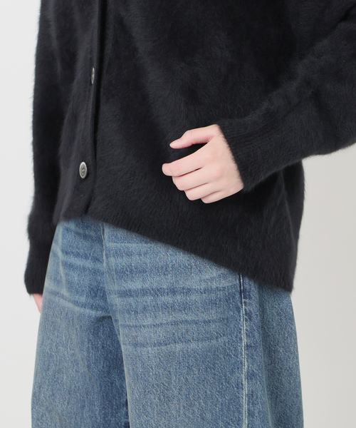 IENA LA BOUCLE（イエナラブークル）の「IENA LA BOUCLE フォックス カシミヤ Vカーディガン（カーディガン/ボレロ・レディース・バーガンディー/イエロー/グレー/ホワイト/ブラック・FREE）」の16枚目の写真