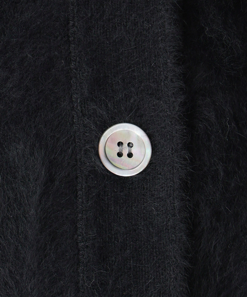 IENA LA BOUCLE（イエナラブークル）の「IENA LA BOUCLE フォックス カシミヤ Vカーディガン（カーディガン/ボレロ・レディース・バーガンディー/イエロー/グレー/ホワイト/ブラック・FREE）」の17枚目の写真