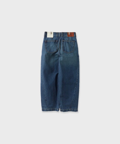 Calvin Klein（カルバン・クライン）の「Calvin Klein/ BARREL BENSON TROUSER / 4RF932G 夏服（デニムパンツ・メンズ・インディゴブルー・32inch/30inch）」の2枚目の写真