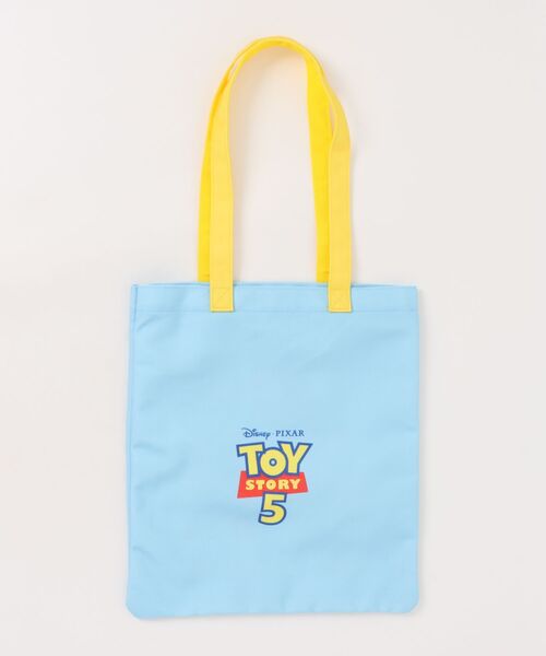 Disney（ディズニー）の「Disney/Pixar　ディズニー/ピクサー　トイ・ストーリー5　トートバッグ（トートバッグ・レディース・アイボリー/サックスブルー・ONE SIZE）」の6枚目の写真