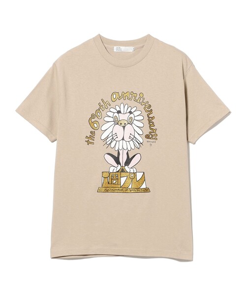 TOKYO CULTUART by BEAMS(トウキョウカルチャートバイビームス)の「週刊プレイボーイ / 安齋肇 Cover T-Shirt(Tシャツ/カットソー・レディース・ブラウン系その他・LARGE)」の1枚目の写真