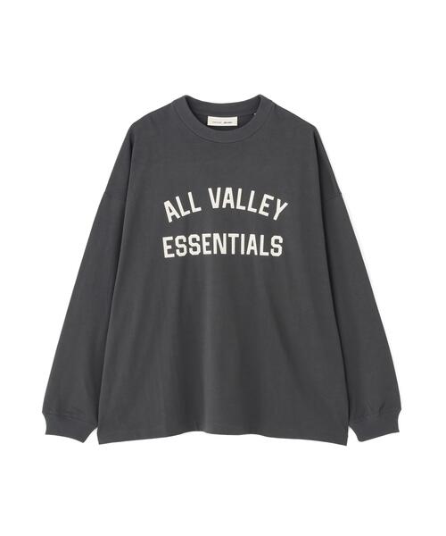 FOG ESSENTIALS(エフオージーエッセンシャルズ)の「Fear of God ESSENTIALS/FOG エッセンシャルズ/MERCH LONG SLEEVE TEE(Tシャツ/カットソー・メンズ・チャコールグレー/グレー・M/L/XL/S)」の1枚目の写真