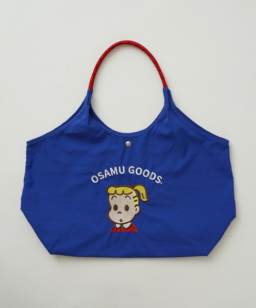 OSAMU GOODS(オサムグッズ)の「【unify × OSAMU GOODS(オサムグッズ)】大容量 A4サイズ収納可 軽撥水 トートバッグ OTNS-01(トートバッグ・レディース・グレー/ブルー/ネイビー/ブルーグリーン/キャメル/アイボリー・ONE SIZE)」の22枚目の写真