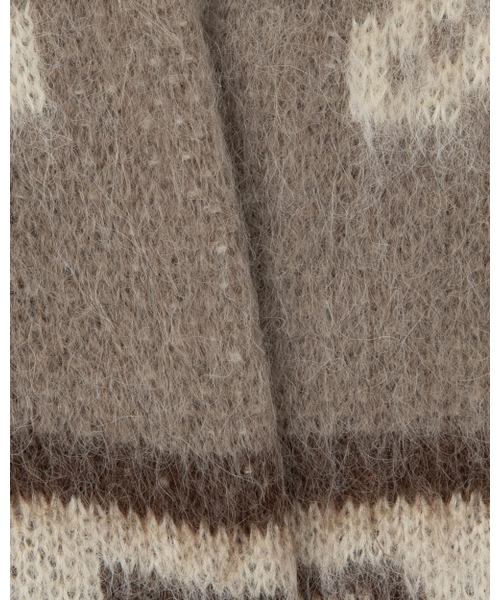 THEENDQUESTION(ジエンドクエスチョン)の「Mohair jacquard vest / BROWN(ベスト・レディース・その他・FREE)」の6枚目の写真