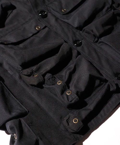 Alpha Industries(アルファインダストリーズ)の「U.S MILITARY / ALPHA 90S C-1 VEST DEAD STOCK(ベスト・メンズ・ブラック・MEDIUM)」の2枚目の写真