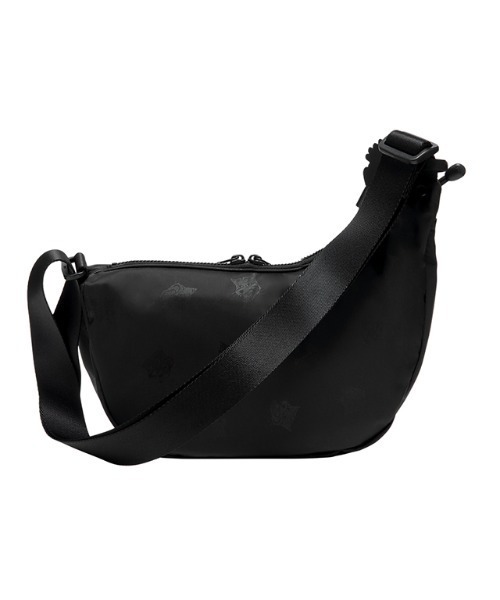 Onitsuka Tiger(オニツカタイガー)の「SMALL PRINTED MESSENGER BAG / スモールプリンテッドメッセンジャーバッグ(ショルダーバッグ・レディース・ブラック・OS)」の2枚目の写真
