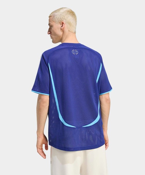 adidas(アディダス)の「チームガイスト メッシュジャージ / アディダスオリジナルス adidas Originals(Tシャツ/カットソー・メンズ・ブルー・XX-LARGE/XX-SMALL/3XL/LARGE/MEDIUM/SMALL/X-LARGE/X-SMALL)」の4枚目の写真