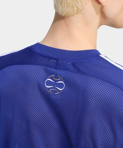 adidas(アディダス)の「チームガイスト メッシュジャージ / アディダスオリジナルス adidas Originals(Tシャツ/カットソー・メンズ・ブルー・XX-LARGE/XX-SMALL/3XL/LARGE/MEDIUM/SMALL/X-LARGE/X-SMALL)」の6枚目の写真
