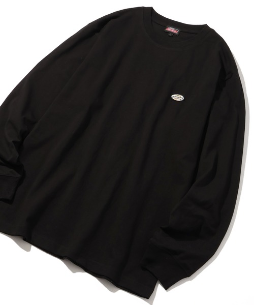 Dickies(ディッキーズ)の「【GENUINE DICKIES/ジェニュインディッキーズ】ワンポイント ミニ刺繍 ワッペン クルーネック 長袖 Tシャツ(Tシャツ/カットソー・メンズ・モカ/ダークグリーン/ブラック/ホワイト・L/XL/M)」の6枚目の写真