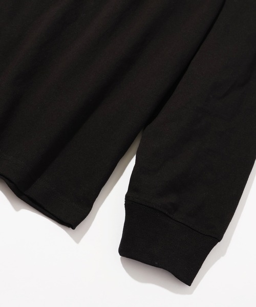Dickies(ディッキーズ)の「【GENUINE DICKIES/ジェニュインディッキーズ】ワンポイント ミニ刺繍 ワッペン クルーネック 長袖 Tシャツ(Tシャツ/カットソー・メンズ・モカ/ダークグリーン/ブラック/ホワイト・L/XL/M)」の10枚目の写真