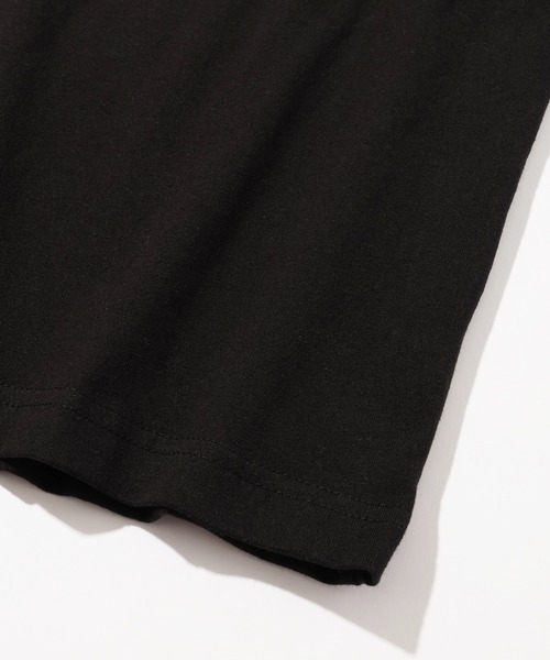 Dickies(ディッキーズ)の「【GENUINE DICKIES/ジェニュインディッキーズ】ワンポイント ミニ刺繍 ワッペン クルーネック 長袖 Tシャツ(Tシャツ/カットソー・メンズ・モカ/ダークグリーン/ブラック/ホワイト・L/XL/M)」の11枚目の写真