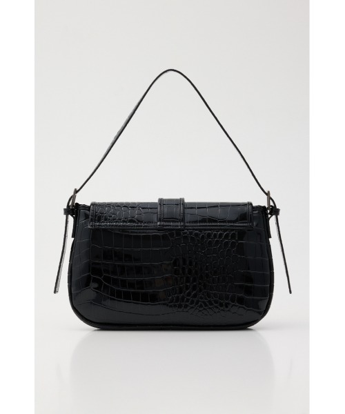 LAGUA GEM(ラグアジェム)の「FAUX CROCO COVER バッグ(ショルダーバッグ・レディース・ブラウン/ブラック・FREE)」の5枚目の写真