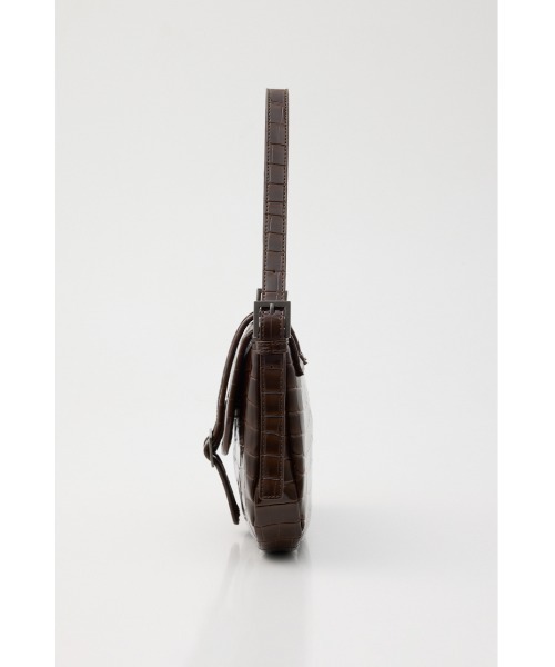 LAGUA GEM(ラグアジェム)の「FAUX CROCO COVER バッグ(ショルダーバッグ・レディース・ブラウン/ブラック・FREE)」の7枚目の写真