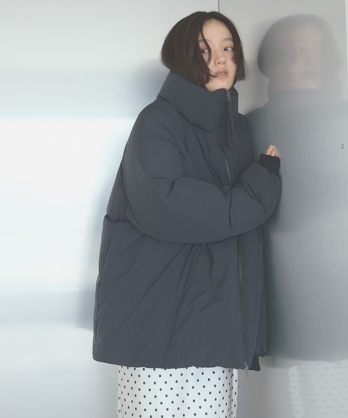 SENSE OF PLACE by URBAN RESEARCH(センスオブプレイスバイアーバンリサーチ)の「調温/撥水モンスターダウン(ダウンジャケット/コート・レディース・ブラウン/ベージュ/ブラック・ONE)」の18枚目の写真