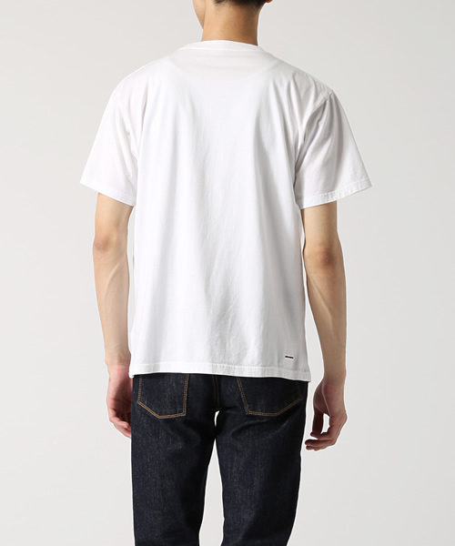 uniform experiment(ユニフォームエクスペリメント)の「NEON TEE(Tシャツ/カットソー・メンズ・ネイビー/ホワイト/ブラック・1/2/3)」の5枚目の写真
